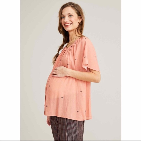 NWT Hatch the Carmen top pack flowy maternity blouse size 0 // 0-2 XS - Picture 1 of 10